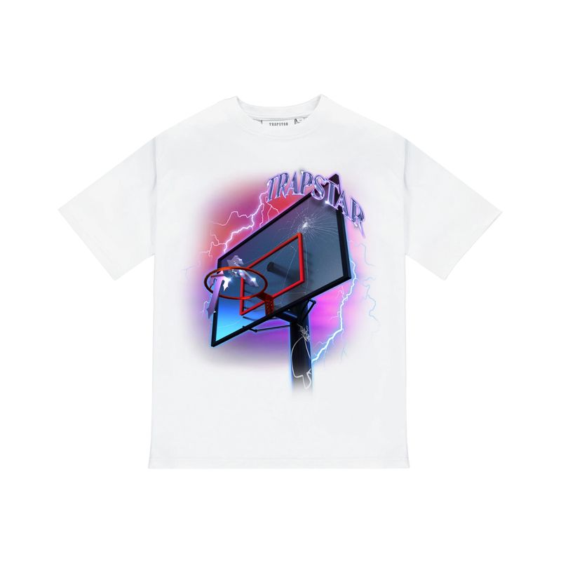 Trapstar Never Miss Tee – White