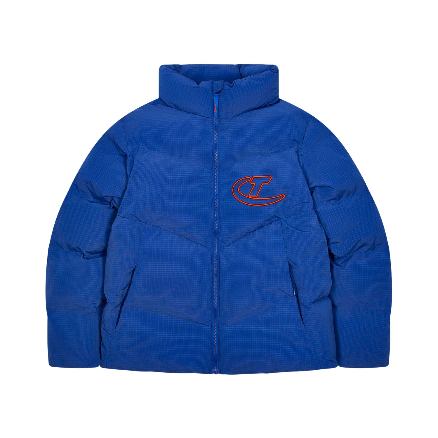 Trapstar Hyperdrive Ripstop Puffer - Blue/Orange