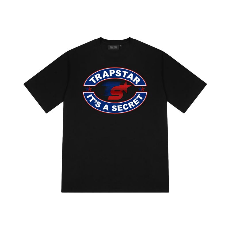 Trapstar It's A Secret Print Tee - Black