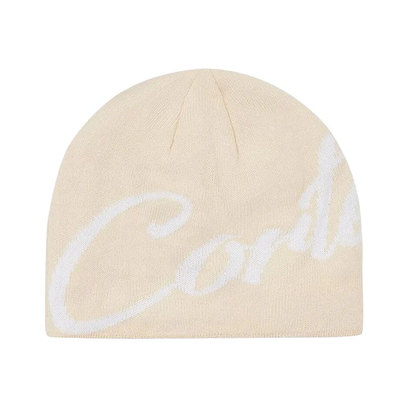 Corteiz OG Strike Beanie - Cream