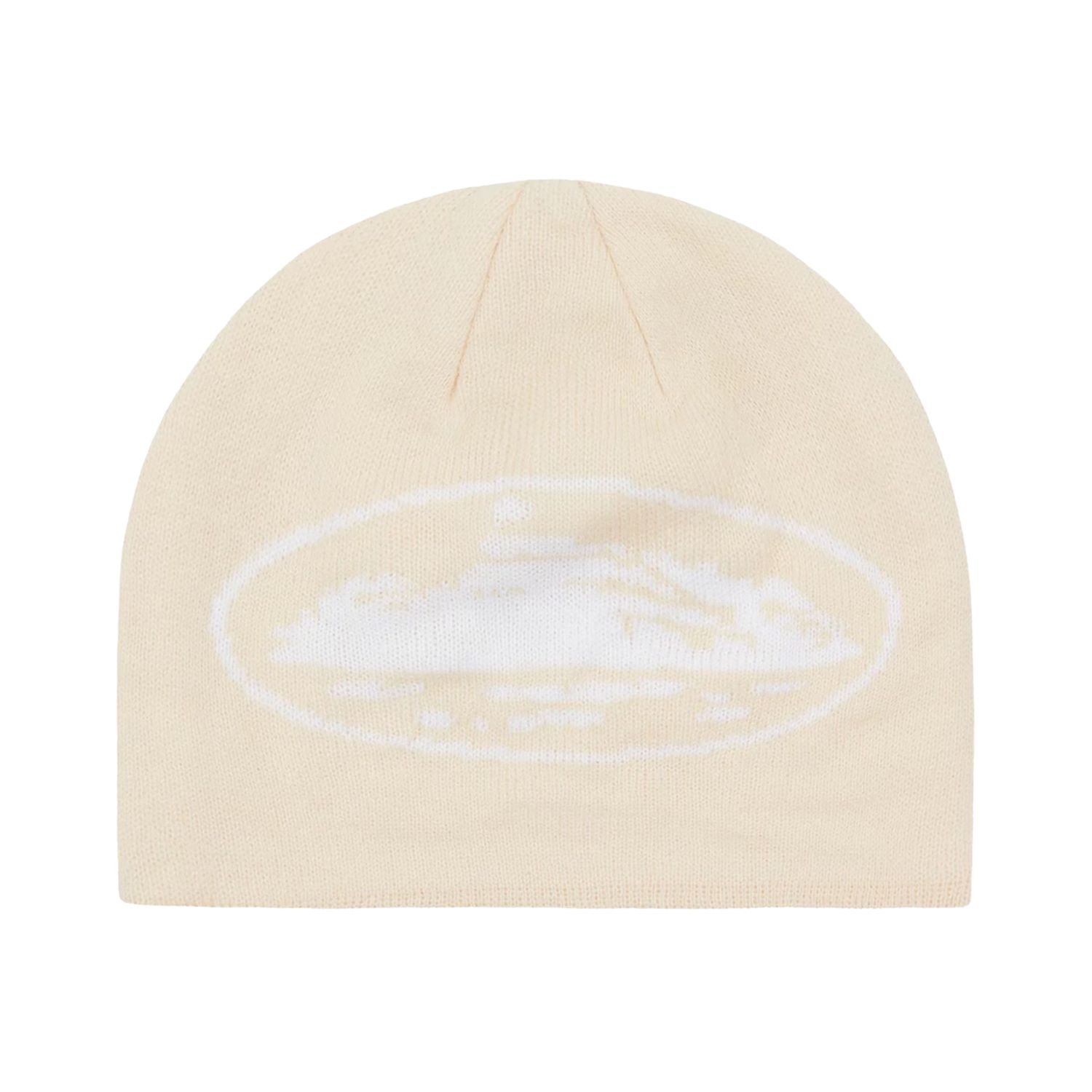 Corteiz Alcatraz Beanie - Cream