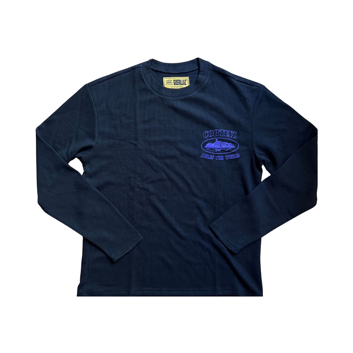 Corteiz Longsleeve Purple Logo Chest