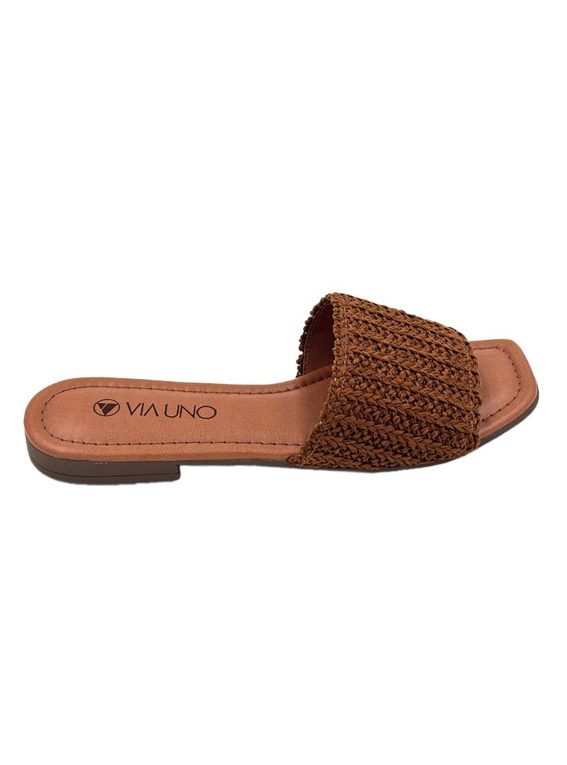 Sandalia Plana Kabul, Color: Marron, Talle Uruguayo: 35