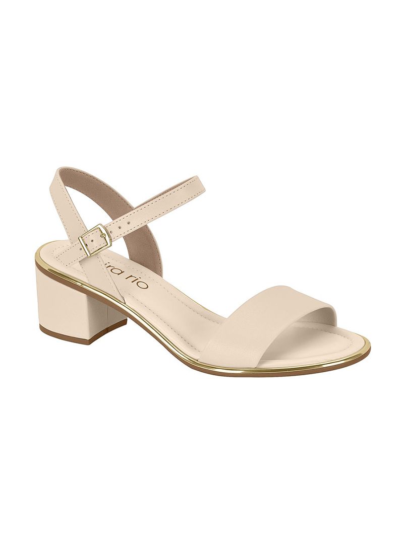 Sandalia Miami Crema, Color: Crema, Talle Uruguayo: 35