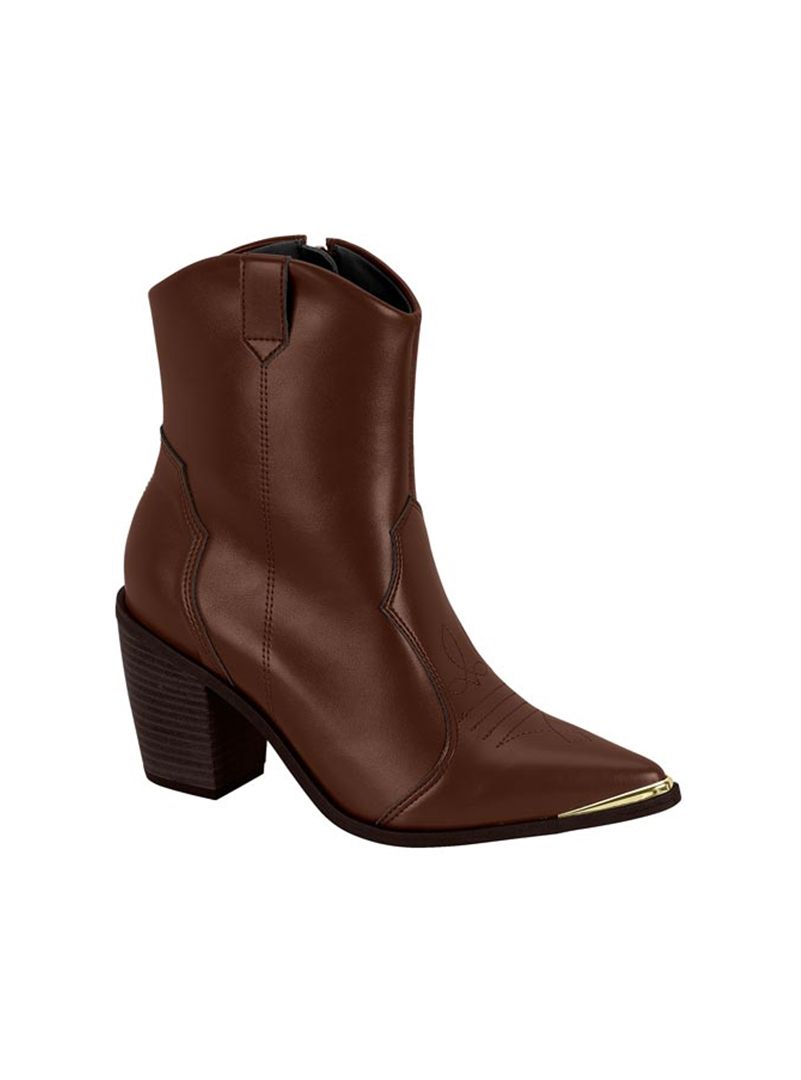Bota tejana Kansas, Color: Cafe, Talle Uruguayo: 34