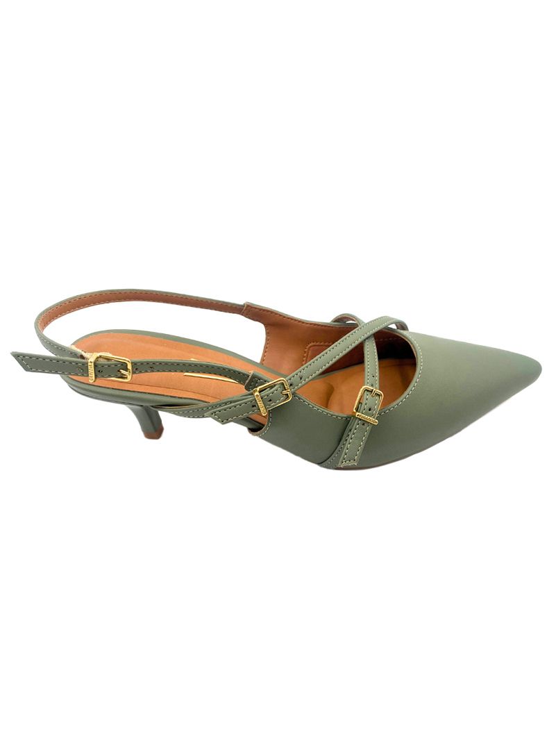 Stiletto Milan, Color: Verde, Talle Uruguayo: 34