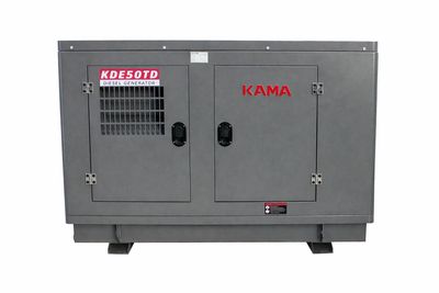 GENERADOR KAMA DIESEL KDE50TD 1PH 110/220V (40KW) C/ATS 300A