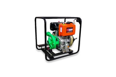 BOMBA DE PRESION KAMA KDP30THE 3in C/MOTOR DIESEL KAMA KM186FE A. ELECTRICO