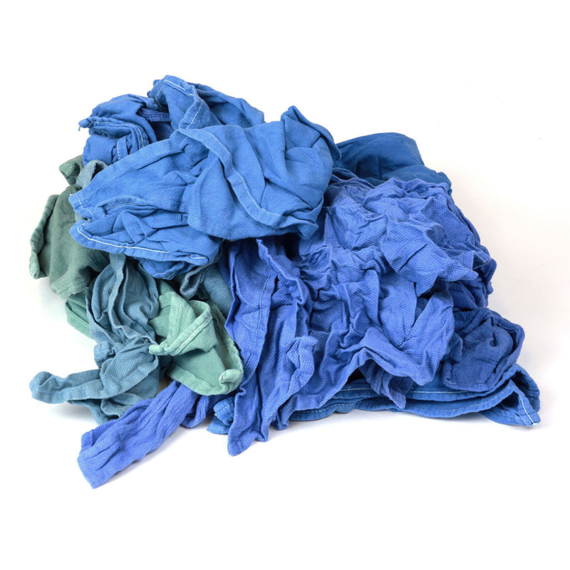 Recycled Colored Huck Towel - 25 LB Bag