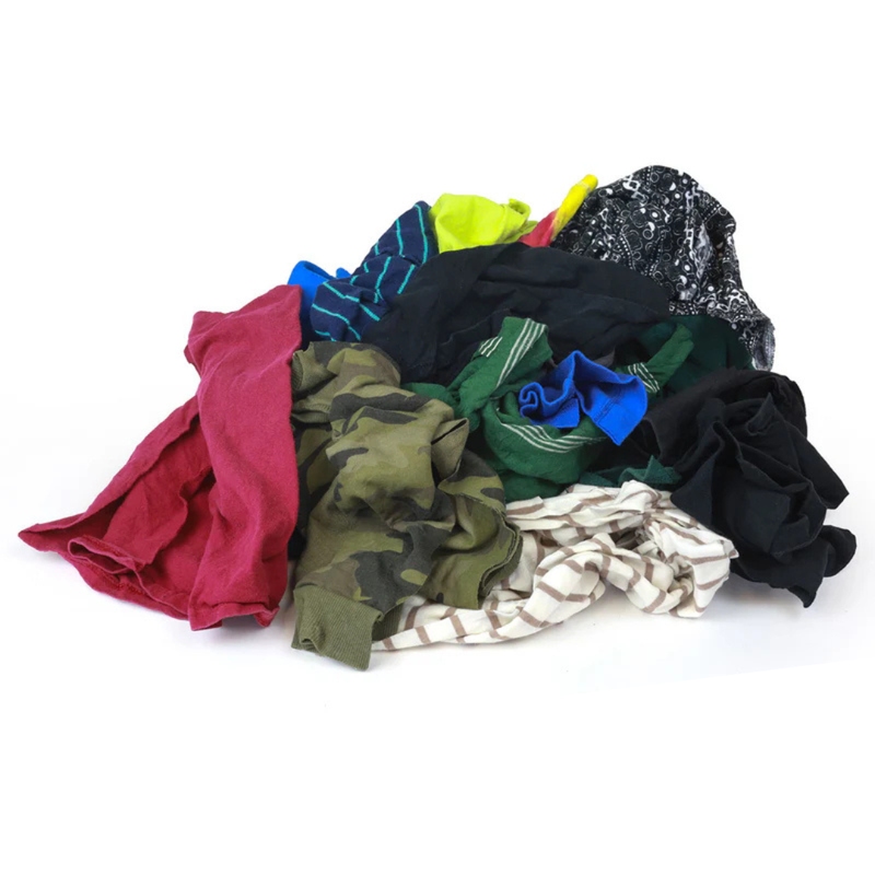 Recycled No Logo Color T-shirt Knit Rag
