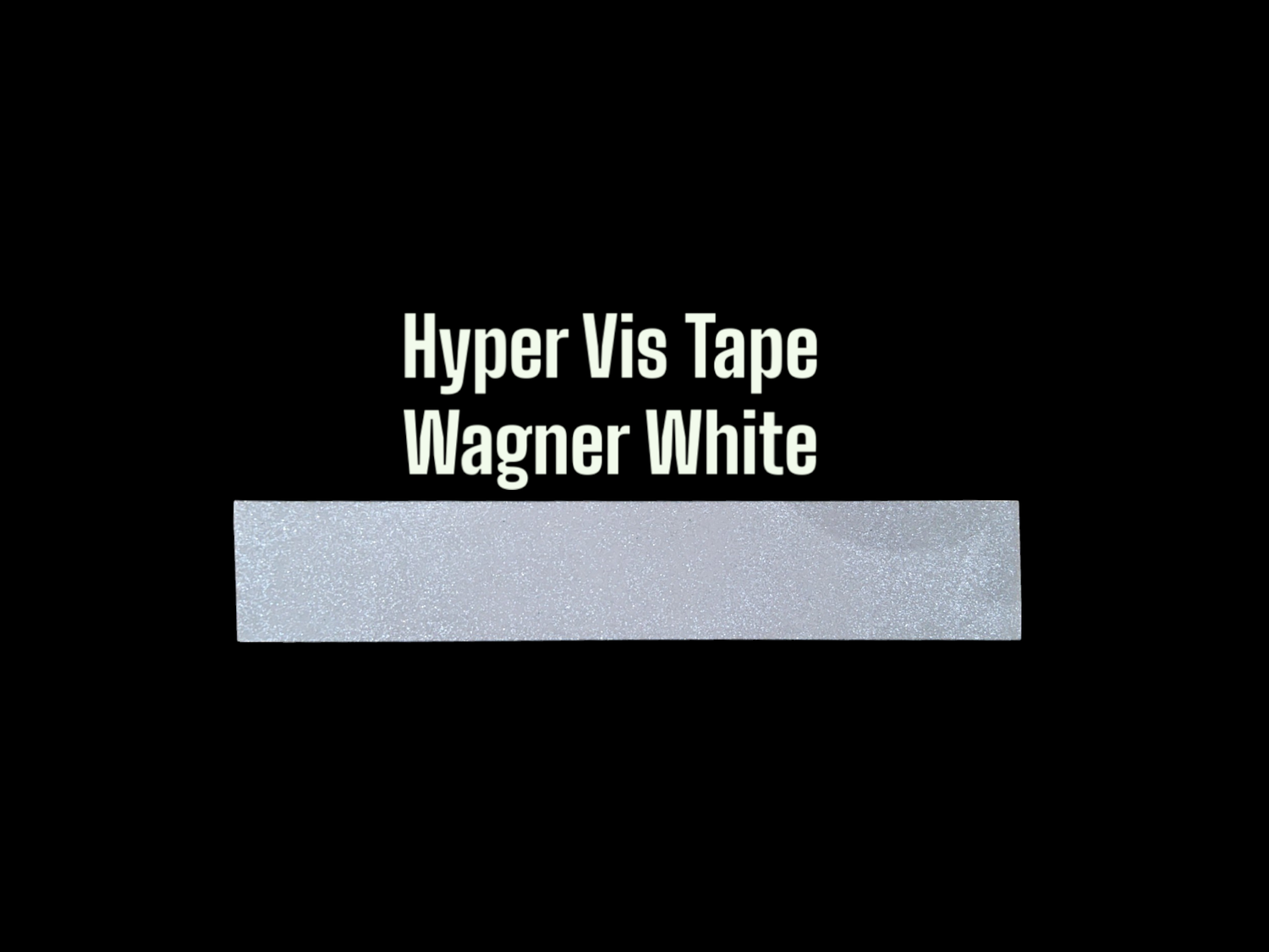 Hyper Vis Tape Wagner White