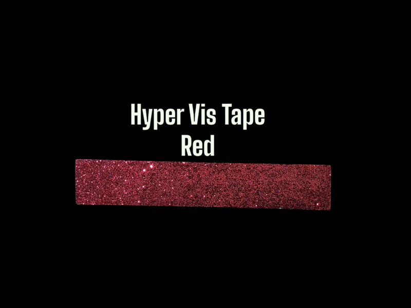 Hyper Vis Tape Red