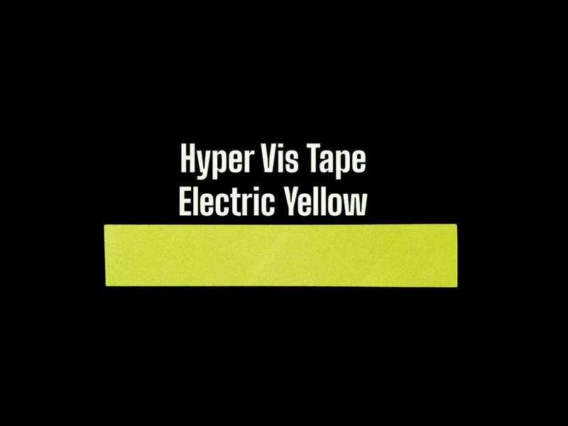 Hyper Vis Tape Electric Yellow