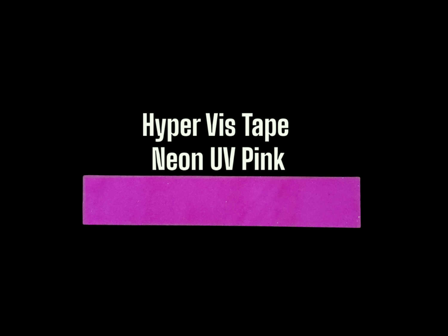 Hyper Vis Tape Neon UV Pink