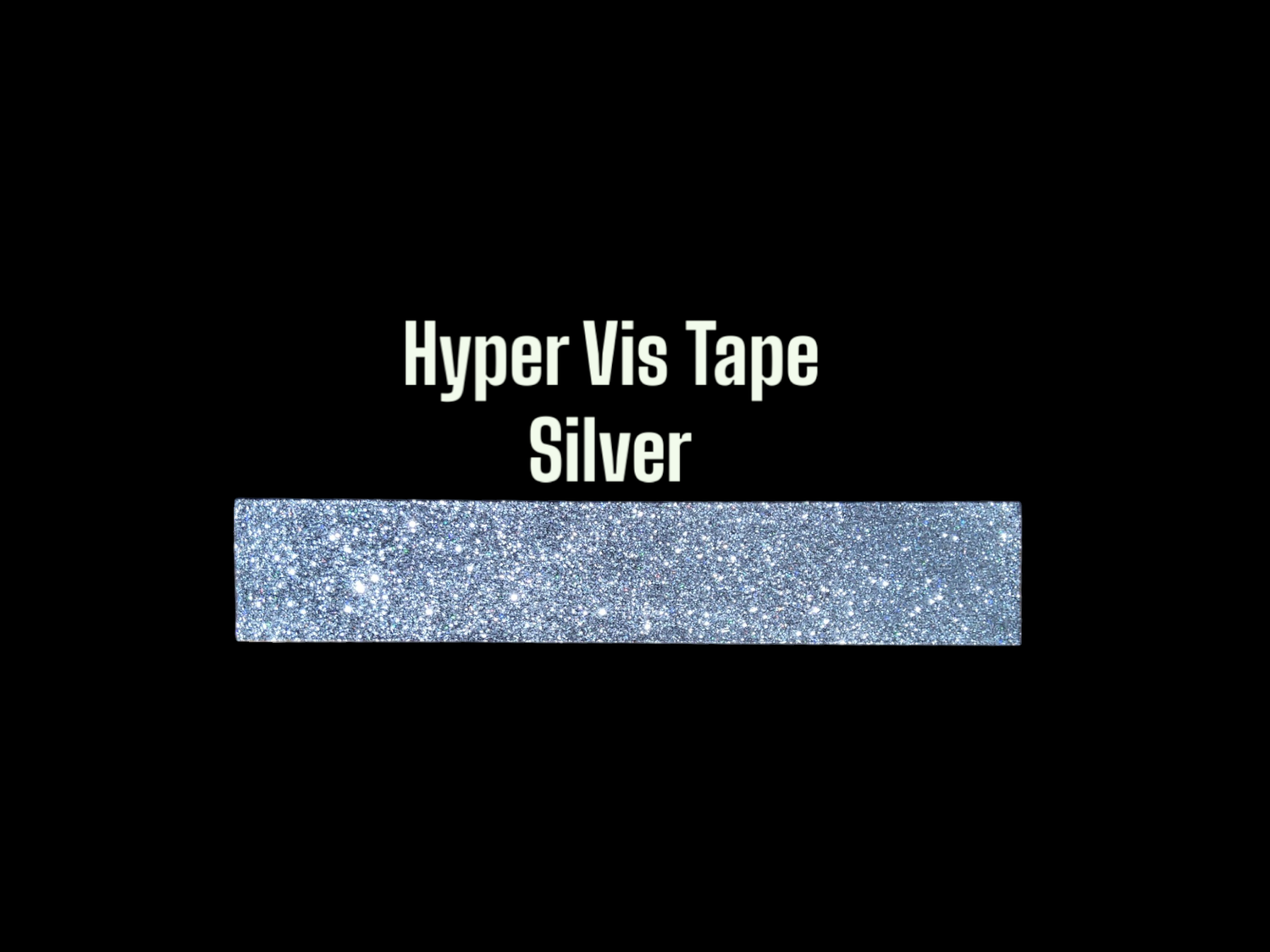 Hyper Vis Tape Silver