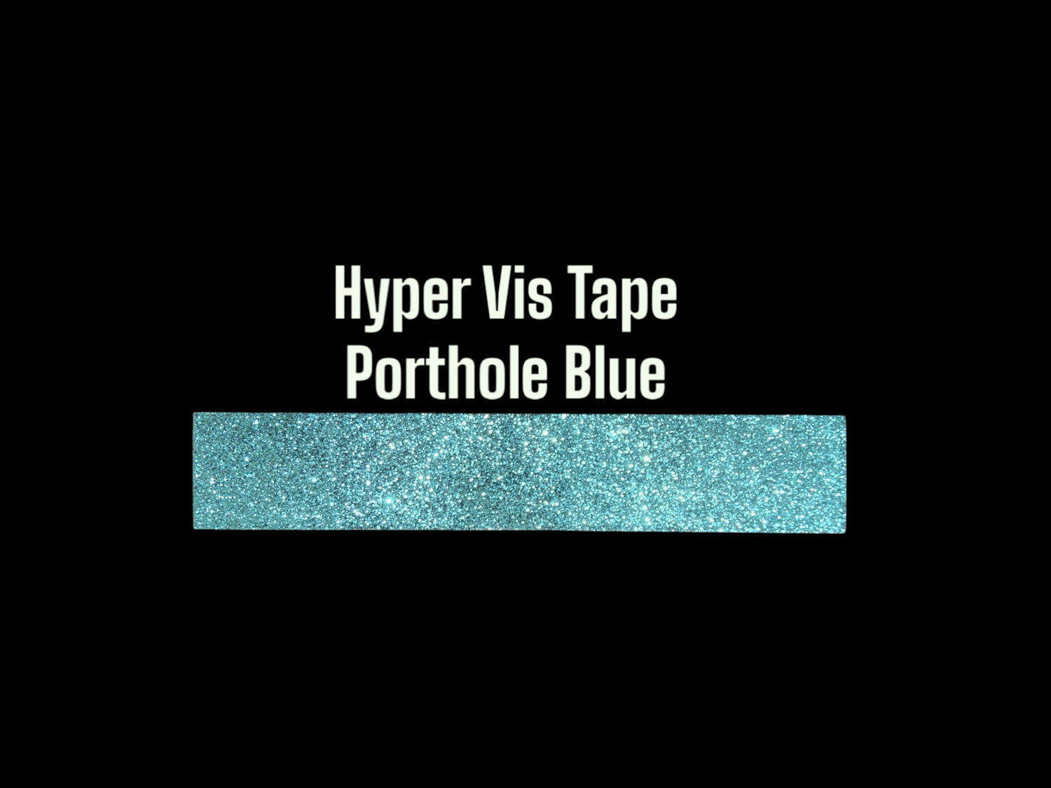 Hyper Vis Tape Porthole Blue