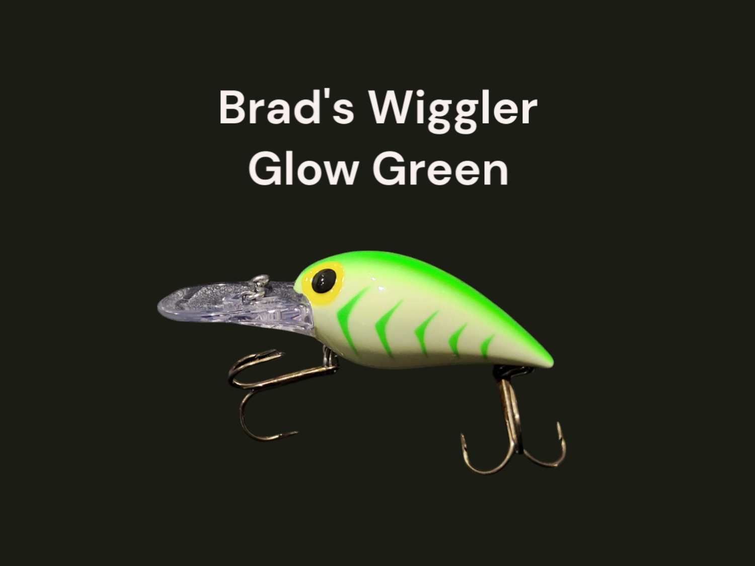 Brads Wiggler Glow Green BW-34