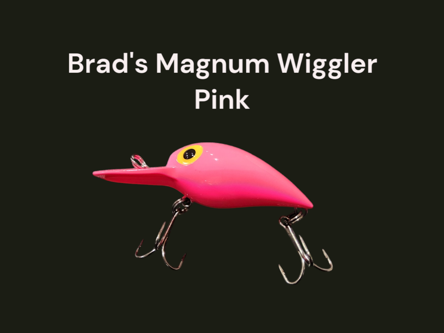 Brads Magnum Wiggler Pink