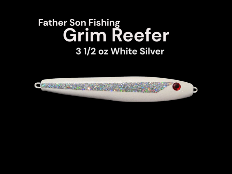 Grim Reefer White Silver Side