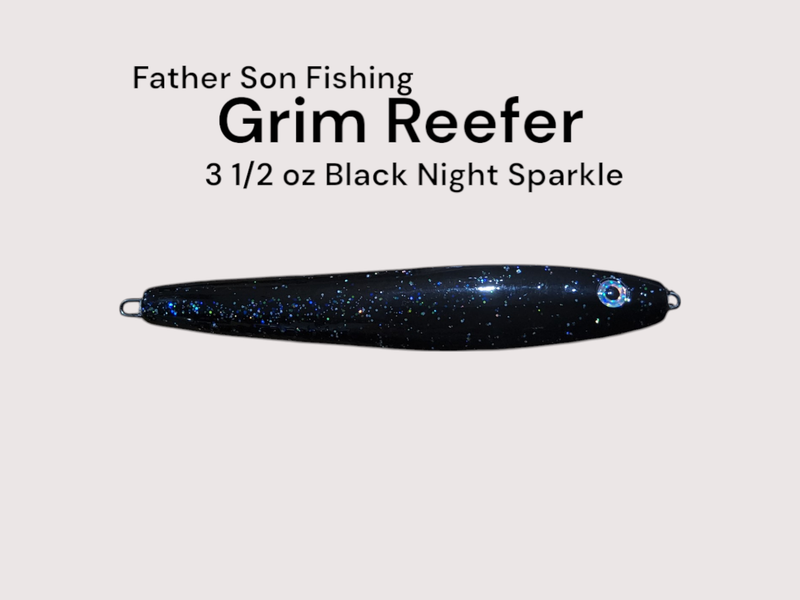 Grim Reefer Jig Black Night Sparkle