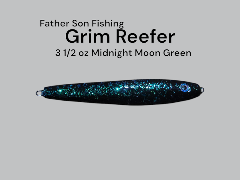 Grim Reefer Jig Midnight Moon Green