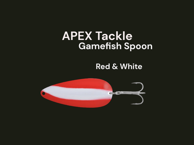 Apex Tackle Red/ White 5/8oz