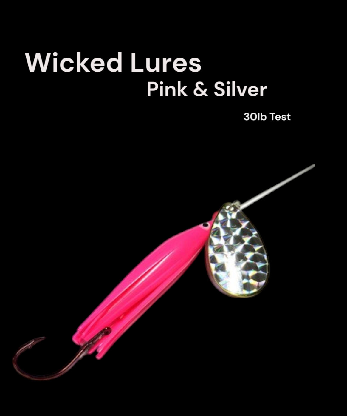 Wicked Lures Pink Silver