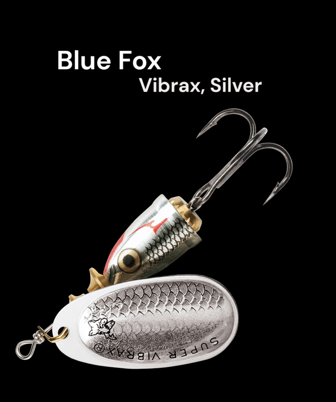 Blue Fox Vibrax Spinner Silver