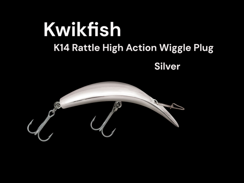 Kwikfish K14 Rattle Silver