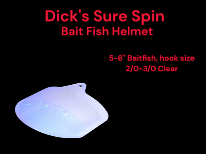 Sure Spin Bait Helmet Clear UV