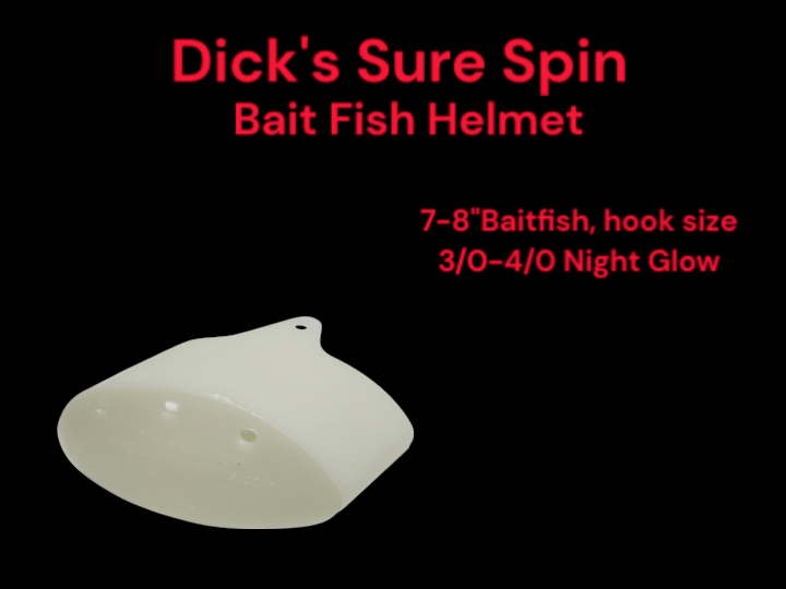 Sure Spin Bait Helmet Night Glow