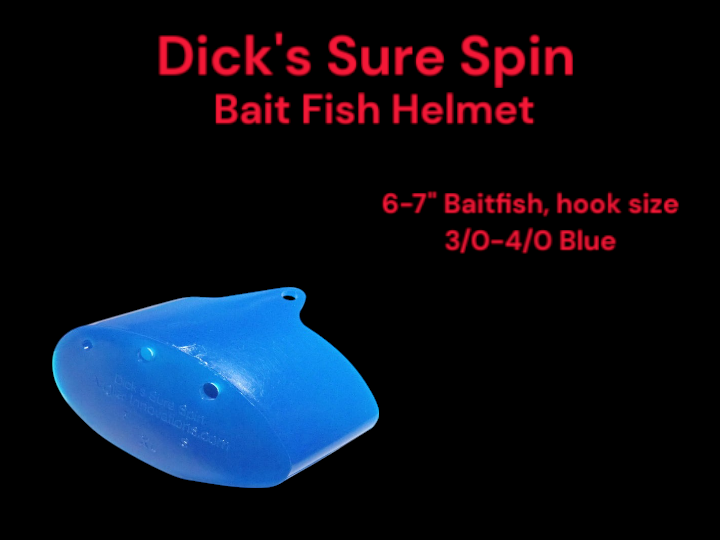 Sure Spin Bait Helmet Blue