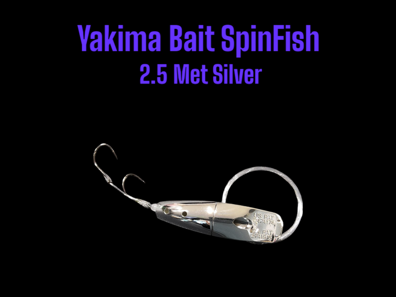 SpinFish 2.5&quot; Met Silver