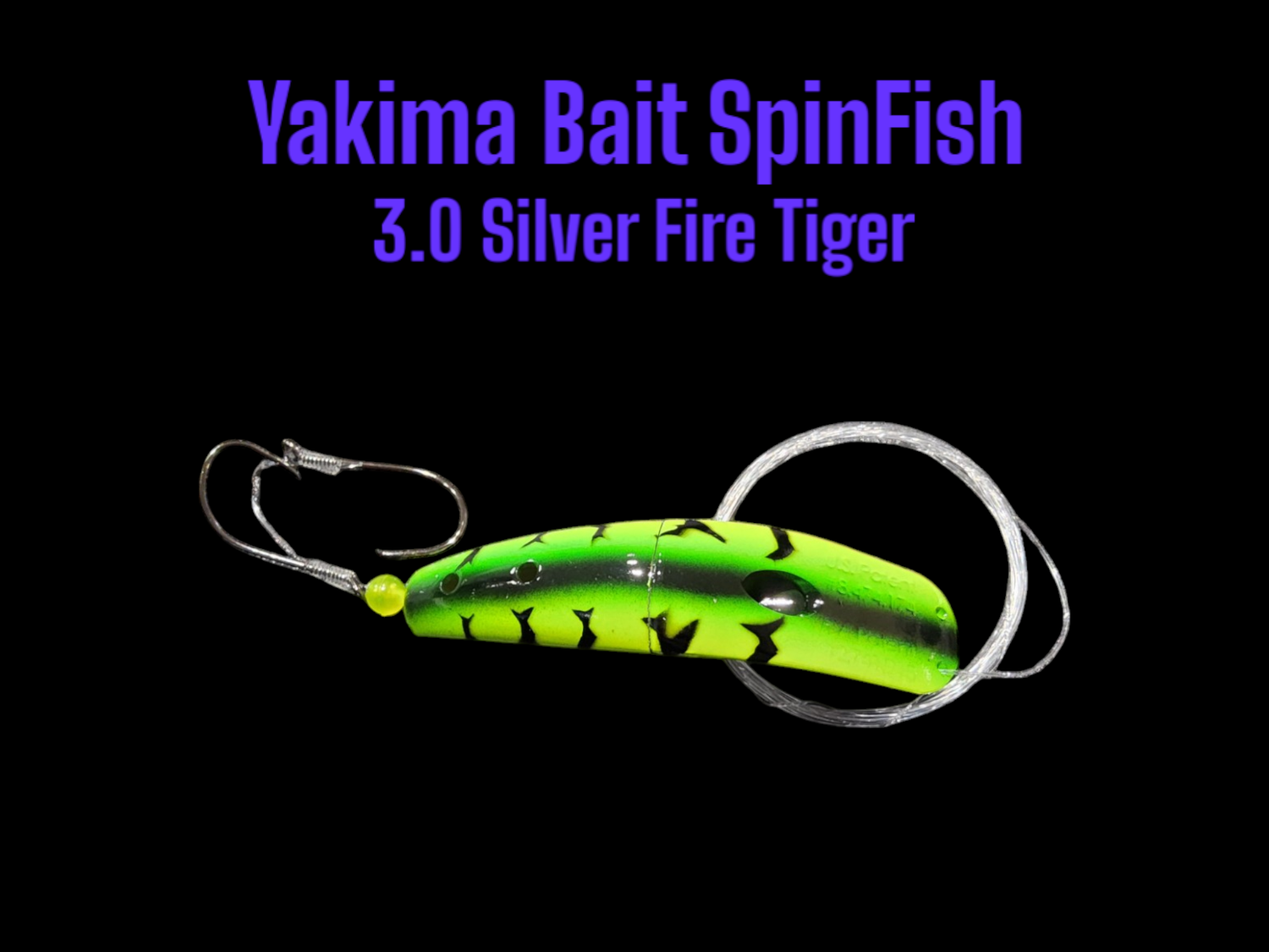 Spinfish 3.0&quot; Silver Fire Tiger