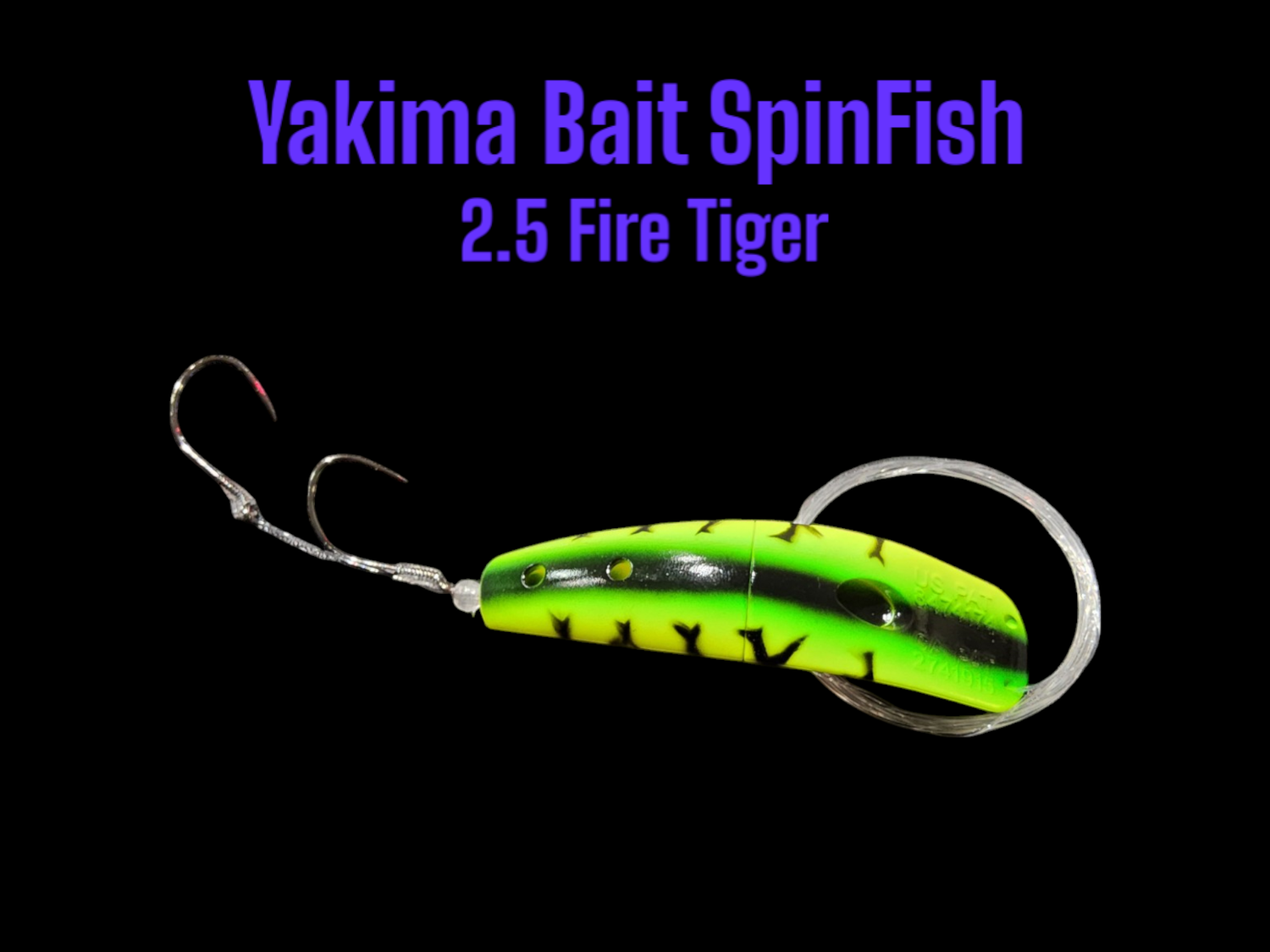 SpinFish 2.5&quot; Fire Tiger