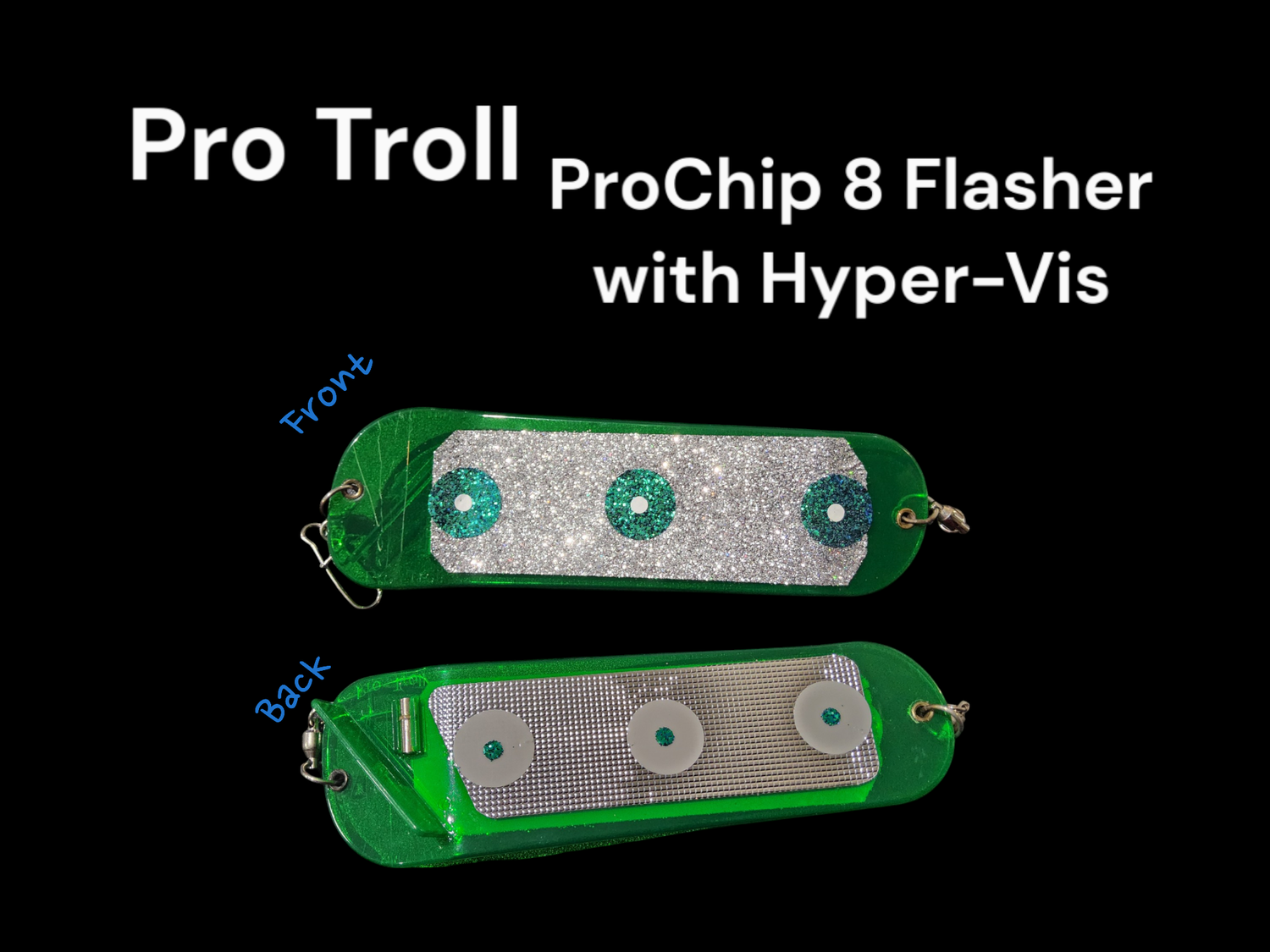 Pro Troll 8&quot; Hyper Viz E Chip Silver