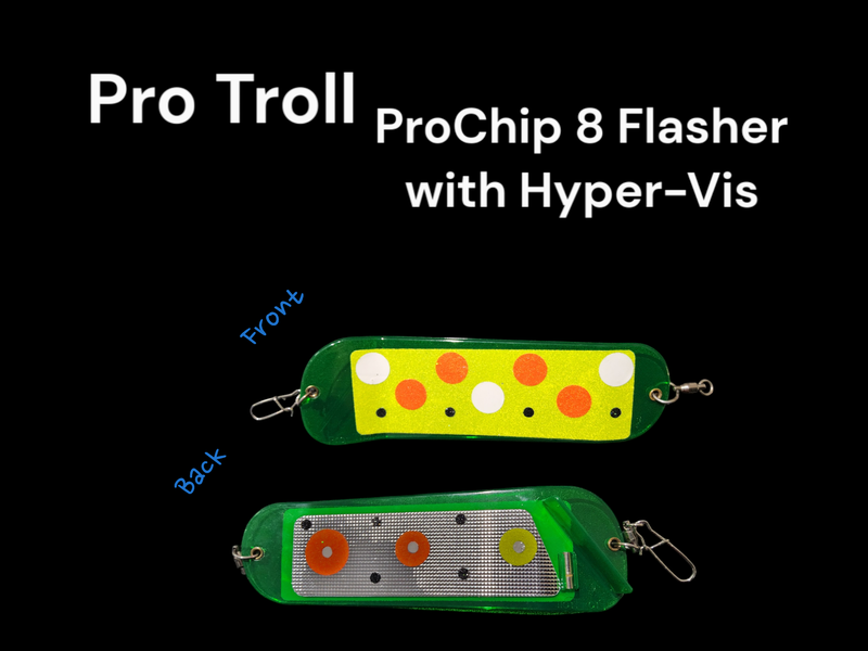 Pro Troll 8&quot; Flasher Citrus Splash