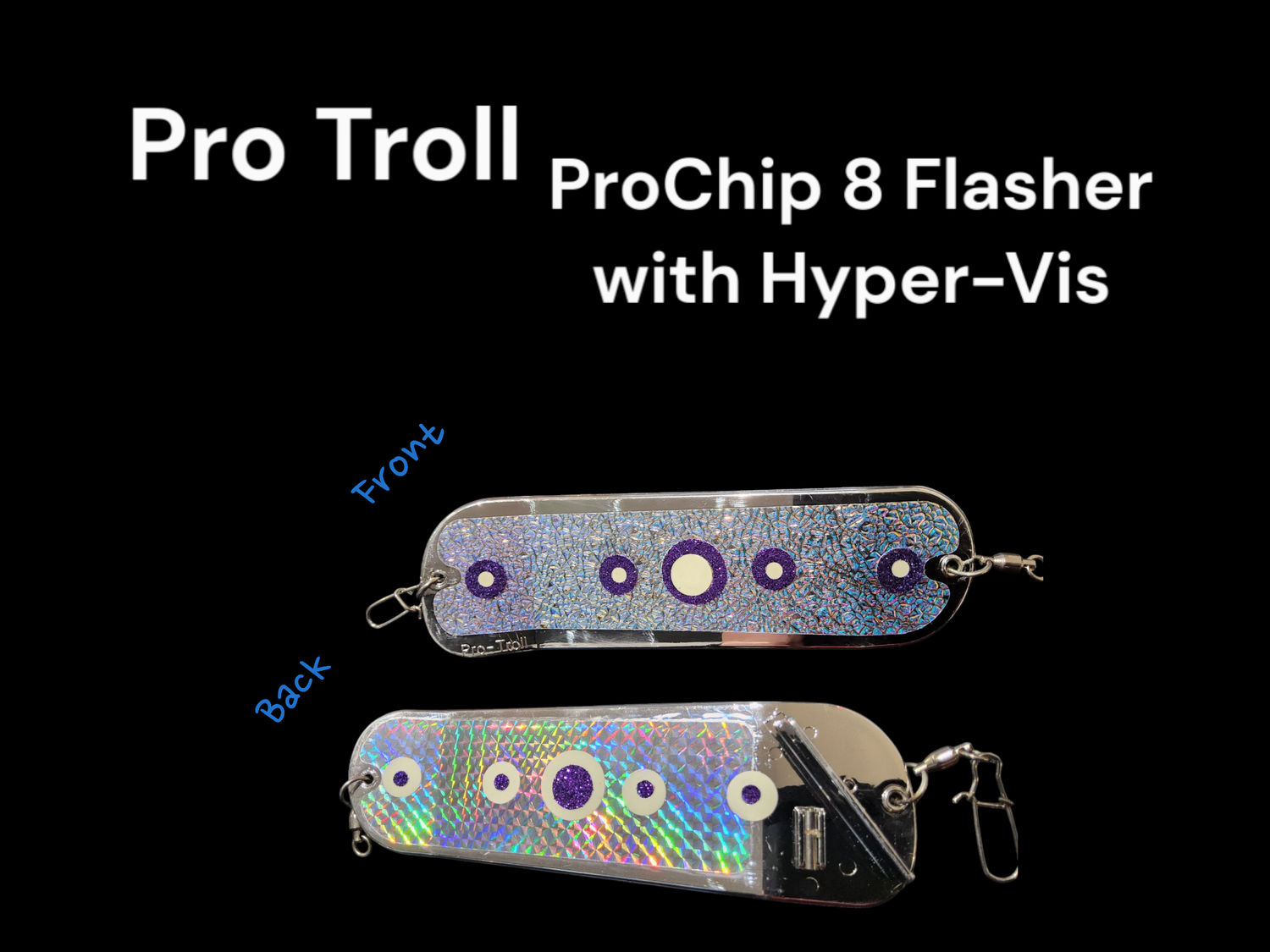 Pro Troll 8&quot; Flasher Pearlescent Mermaid