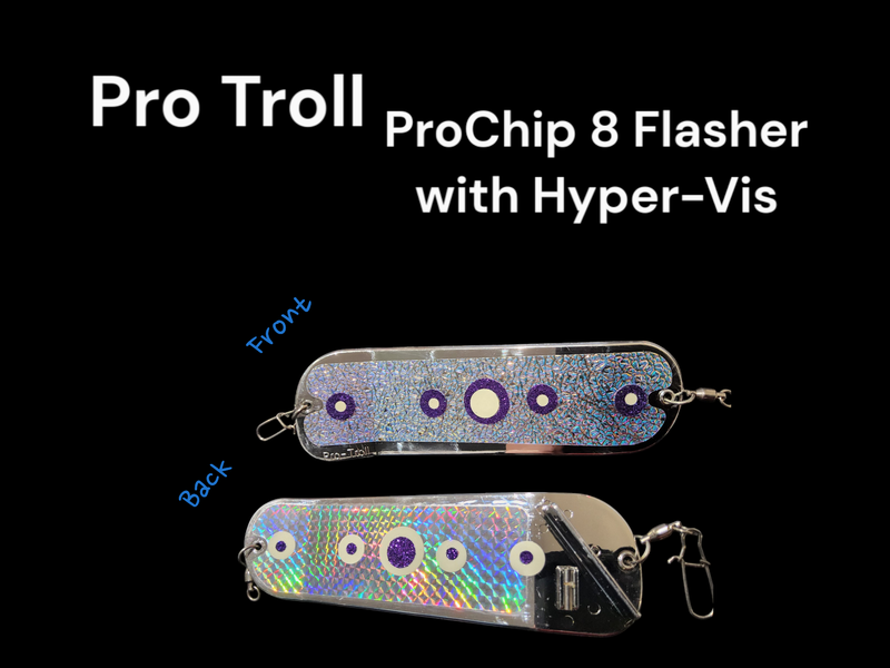Pro Troll 8&quot; Flasher Pearlescent Mermaid