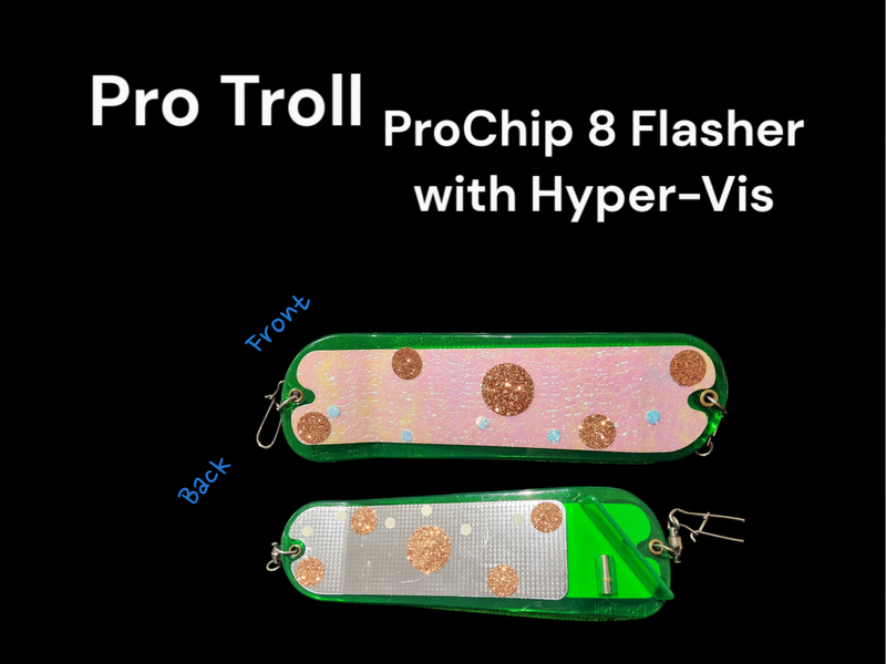 Pro Troll 8&quot; Flasher Copper Coral
