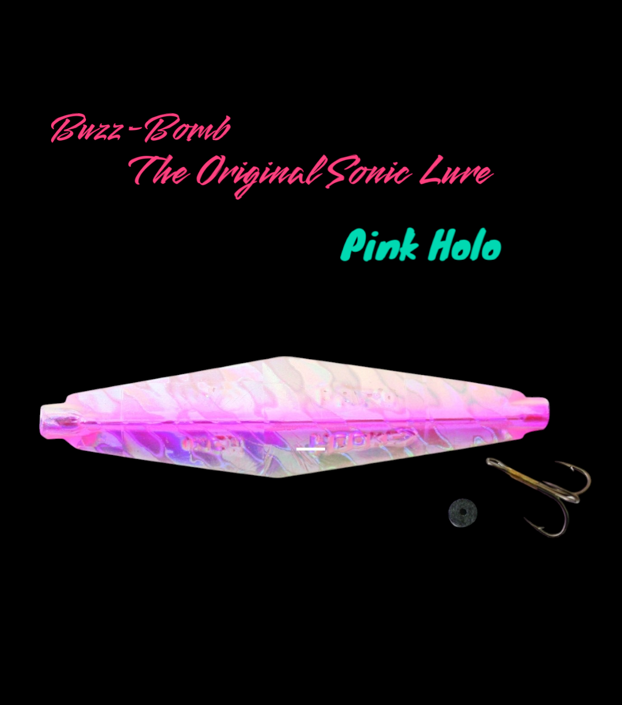 Buzz Bomb Extra Heavy Pink Holographic