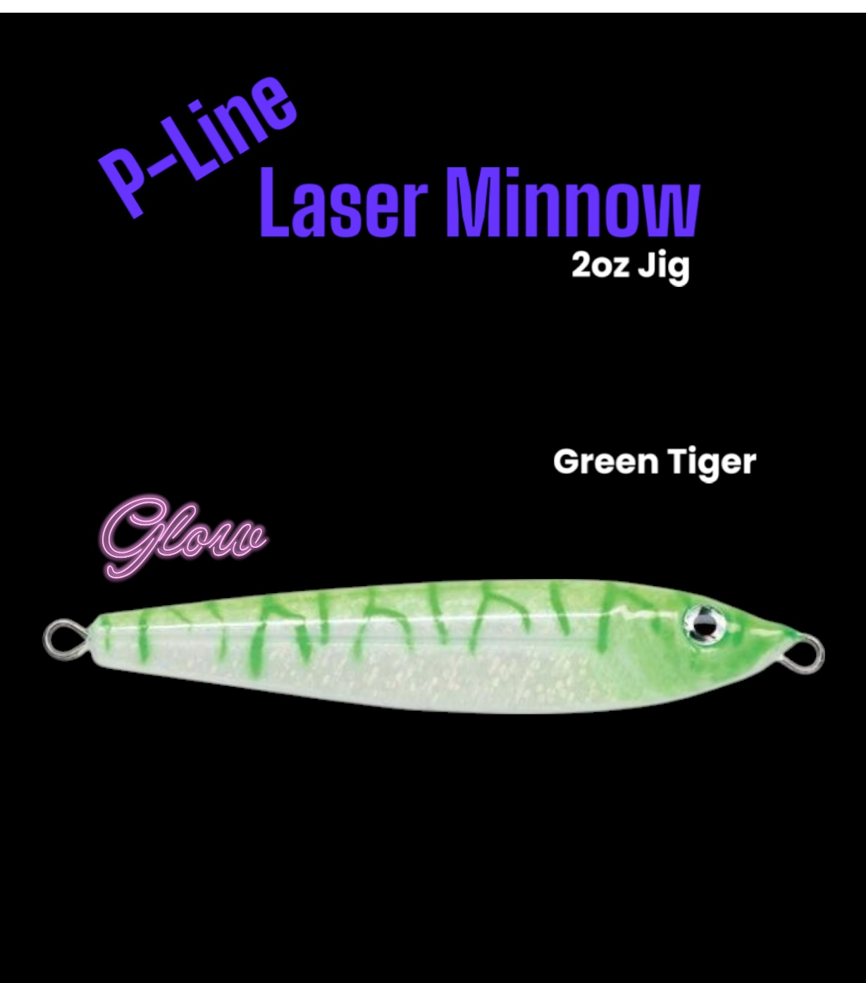 P-Line Laser Minnow Green