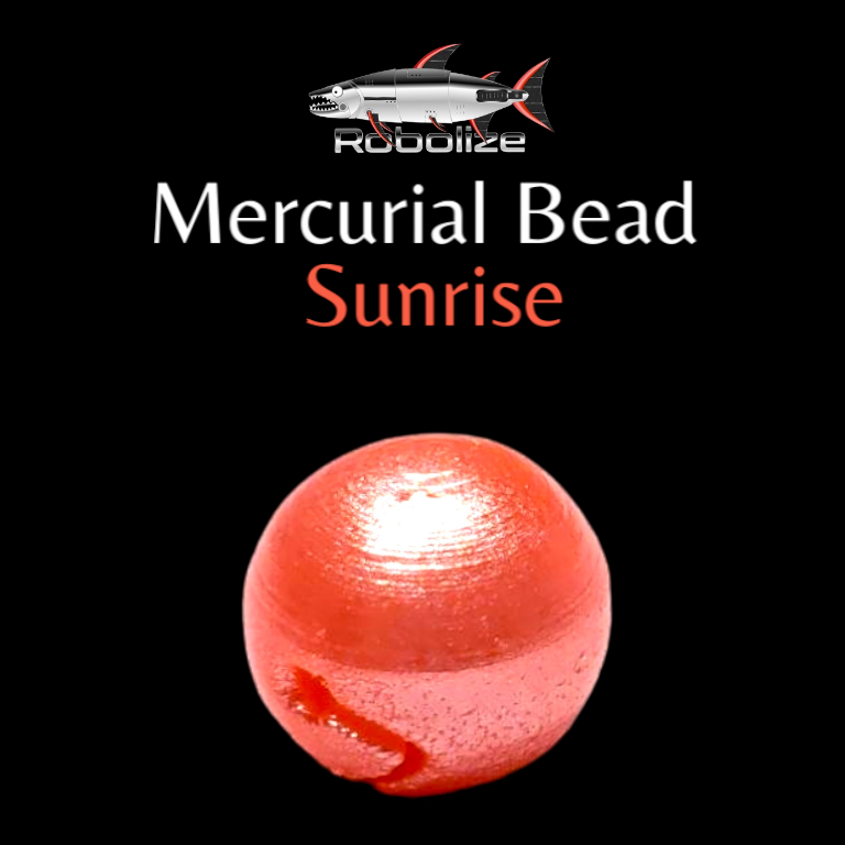 Mercurial Bead 14mm Neutral Sunrise