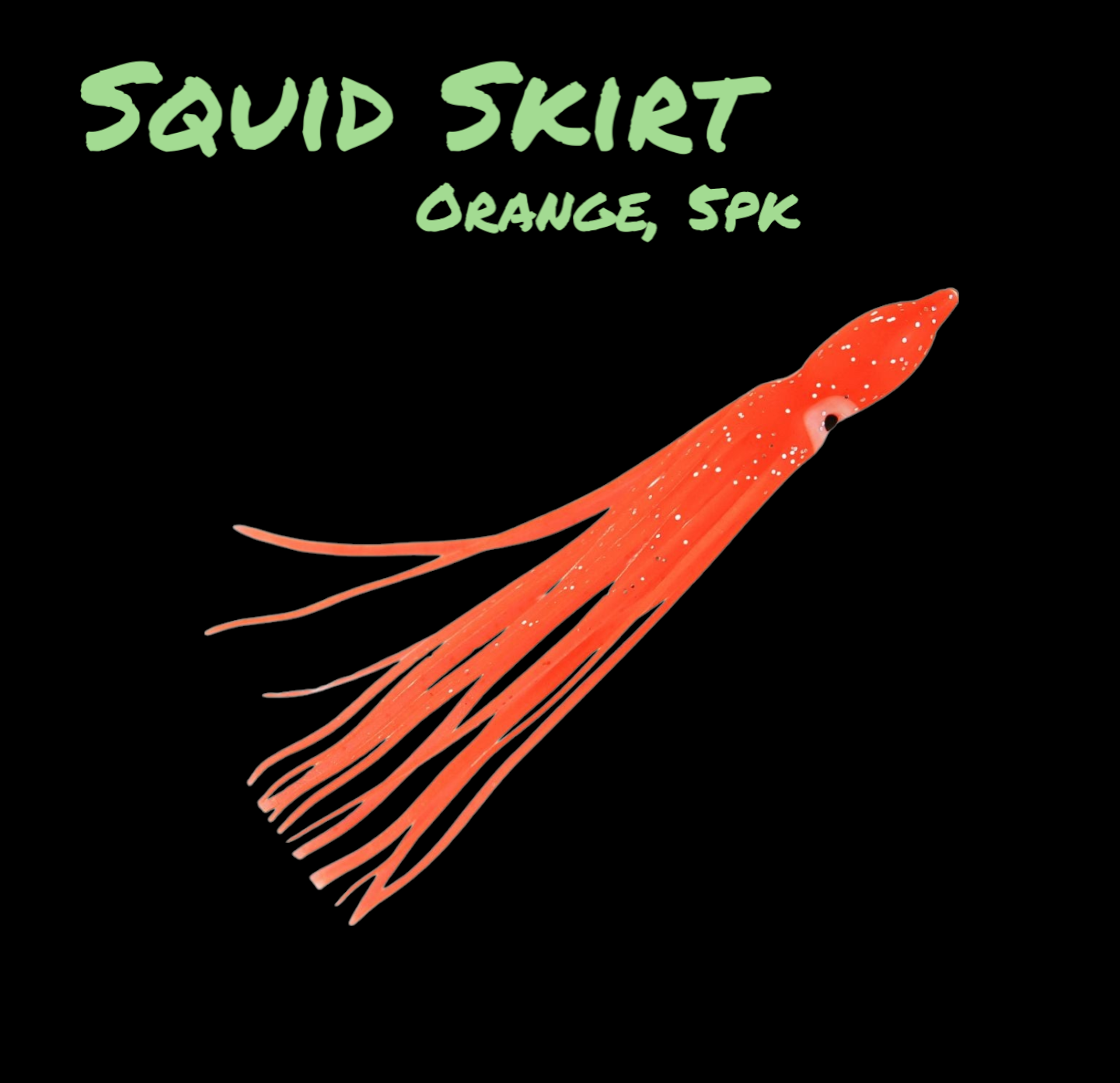 Orange Squid Skirt