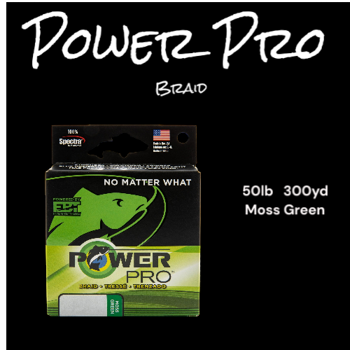 Power Pro Braided Line 300 65 Green
