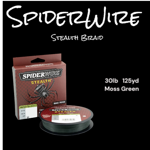Spider Wire Stealth 30lb 125 Yd