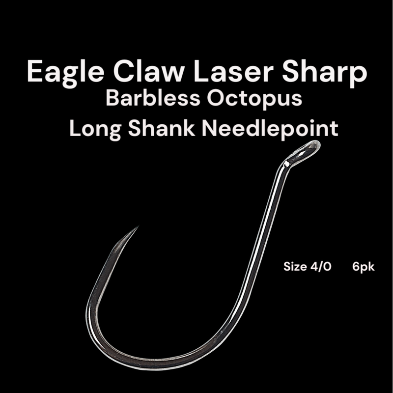Eagle Claw Hooks 4/0 6 Pk