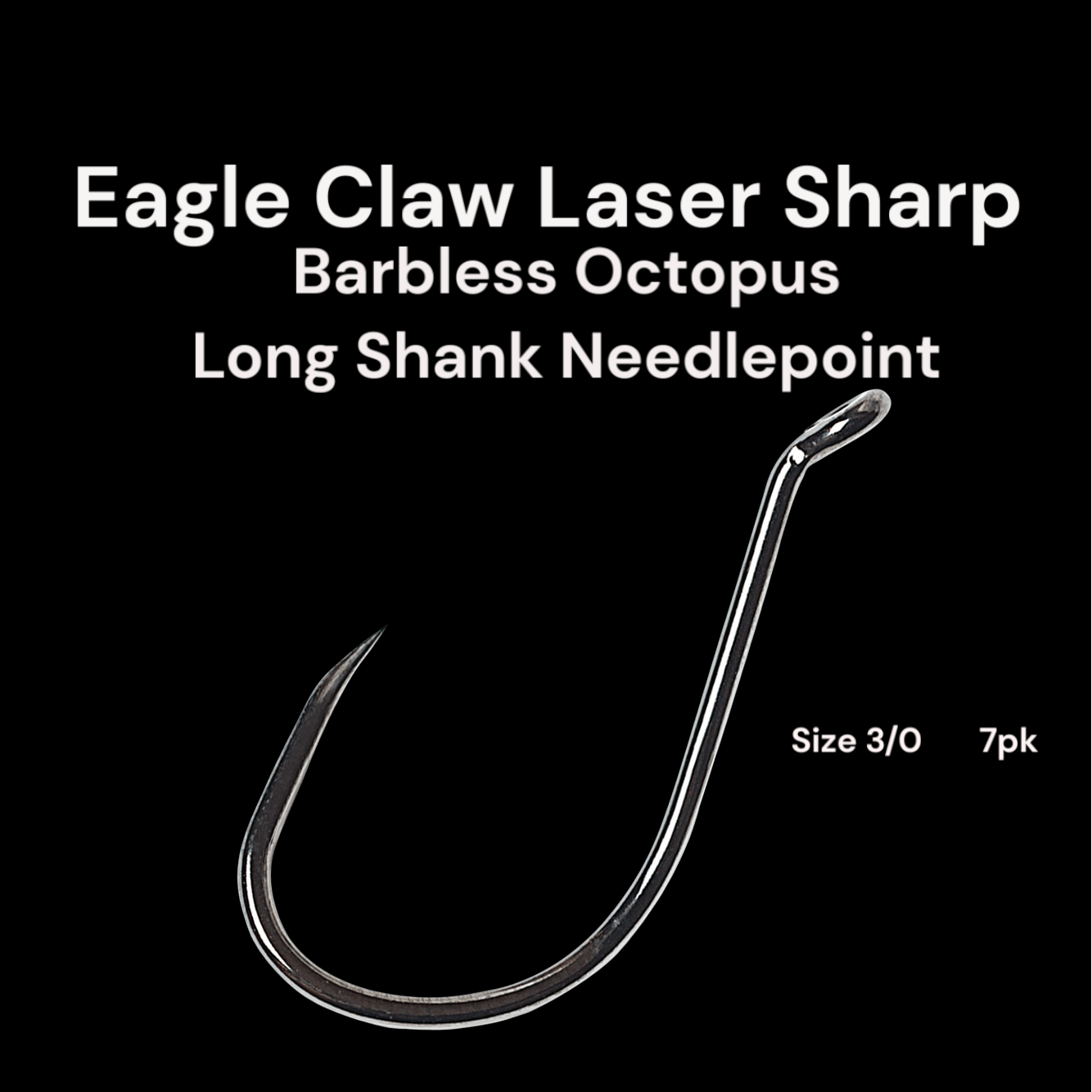 Eagle Claw Hooks 3/0 6 Pk