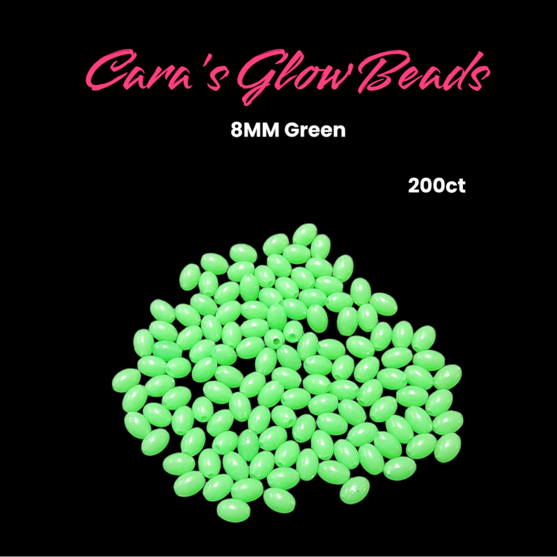 Cara&#39;s Glow Beads 8mm 200