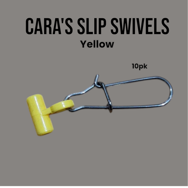 Cara&#39;s Slip Swivels Yellow 10
